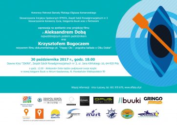 Spotkanie z Aleksandrem Dobą!