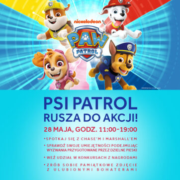 Spotkanie z „Psim Patrolem” w Atrium Kasztanowa