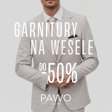 Garnitury na wesele do -50%
