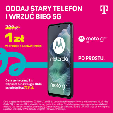 Oddaj stary telefon i wrzuć bieg 5G
