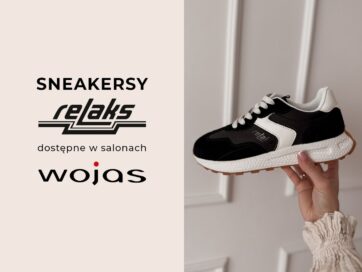 Stylowe Sneakersy RELAKS już w sprzedaży w salonach WOJAS