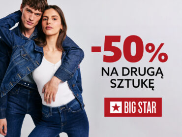 -50% NA DRUGĄ SZTUKĘ w Big Star