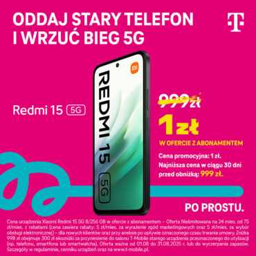 Oddaj stary telefon i wrzuć bieg 5G