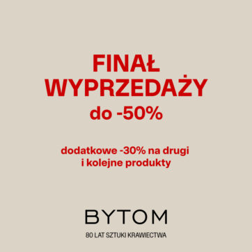 Finał wyprzedaży w salonie Bytom