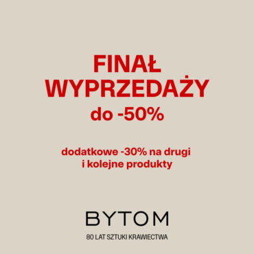 Finał wyprzedaży w salonie Bytom