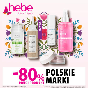 POLSKIE MARKI NAWET -80% NA DRUGI PRODUKT