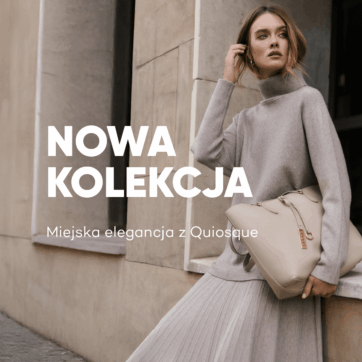 Siła kontrastów i miejska elegancja w kolekcji QUIOSQUE jesień–zima 2025