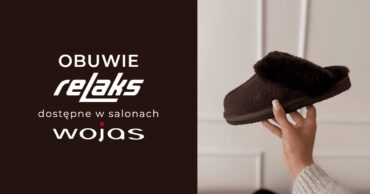 Ciepłe i stylowe kapcie RELAKS w salonach WOJAS.