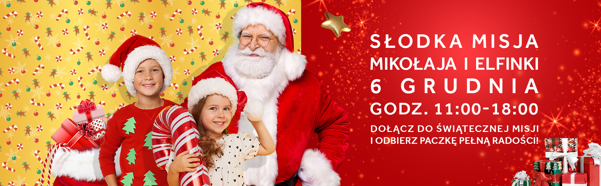 Słodka misja Mikołaja i Elfinki