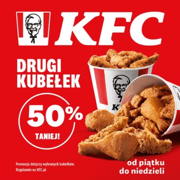 Drugi Kubełek 50% taniej
