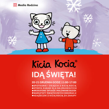 Kicia Kocia – dwa dni świątecznej zabawy dla najmłodszych