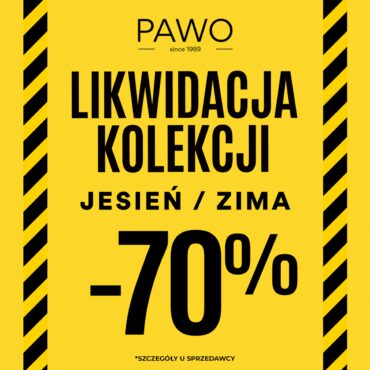 PAWO - LIKWIDACJA KOLEKCJI JESIEŃ-ZIMA