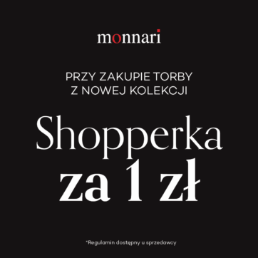Shopperka za 1 zł w Monnari!ð
