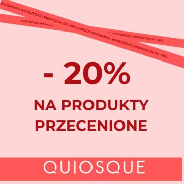 Dodatkowe 20% rabatu do wyprzedaży