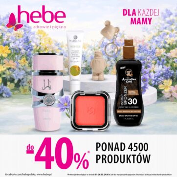 Prezenty na Dzień mamy do – 40%