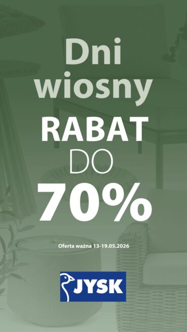 Dni Wiosny w Jysk