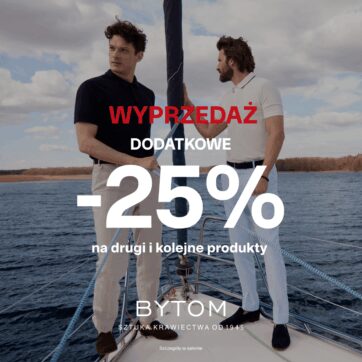 Wyprzedaż – dodatkowe –  25%