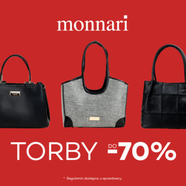 ð TORBY do -70% w Monnari! ð