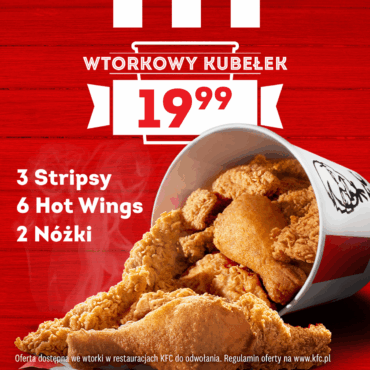 Wraca Wtorkowy Kubełek za 19,99 zł!
