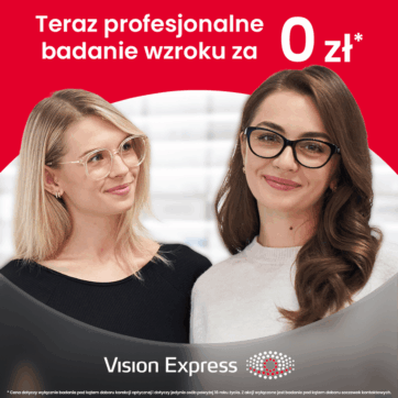 „Zbadaj wzrok za 0 zł w Vision Express