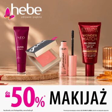 MAKIJAŻ do - 50%